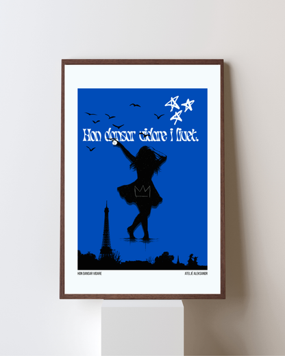 ”Hon dansar vidare” Poster