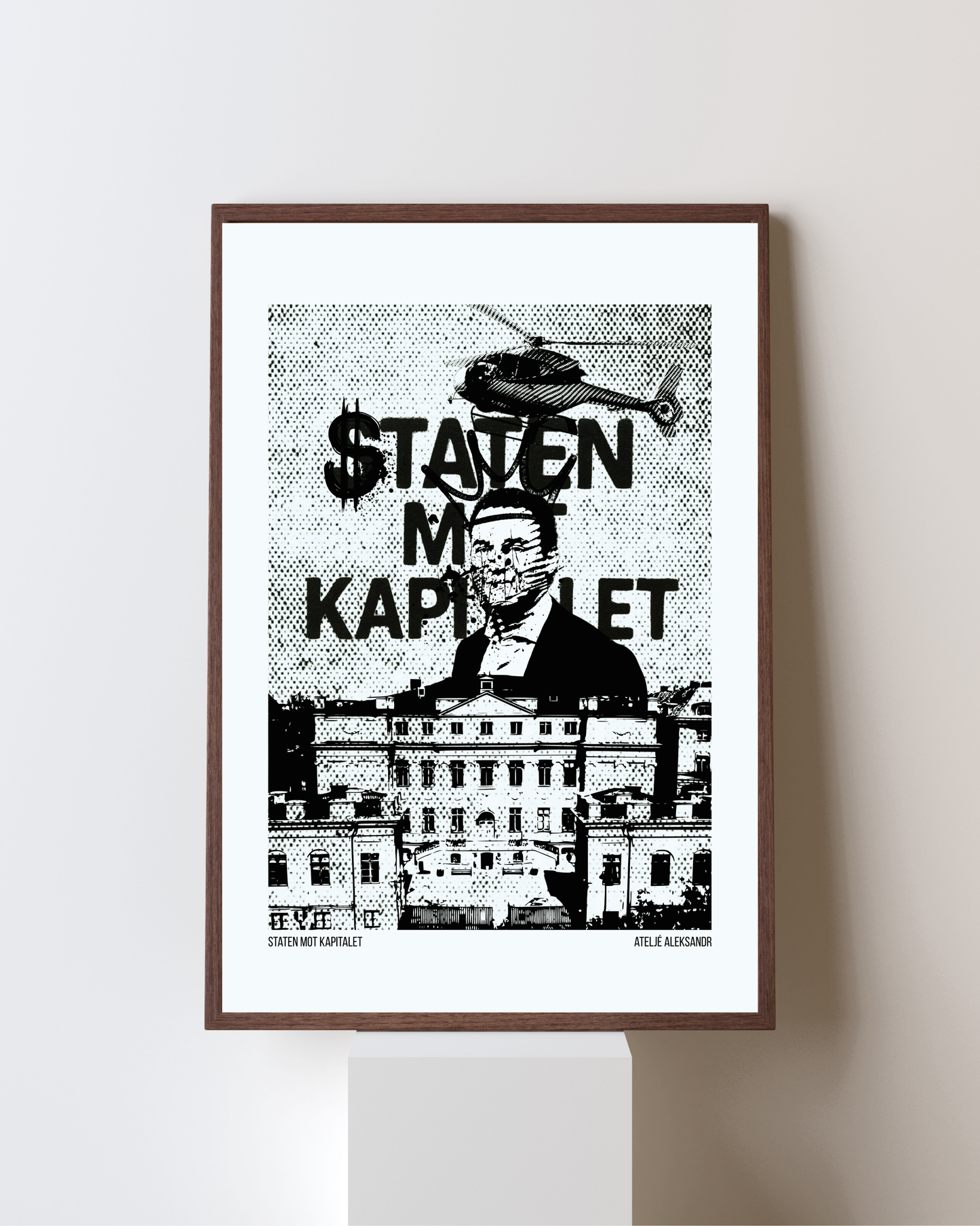 ”Staten mot kapitalet” Poster