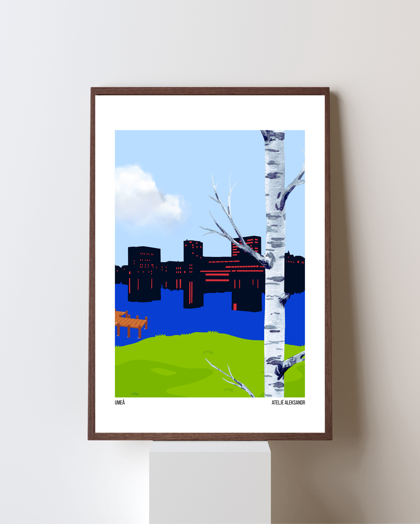 ”Umeå” Poster